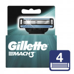 Gillette mach 3   4 шт