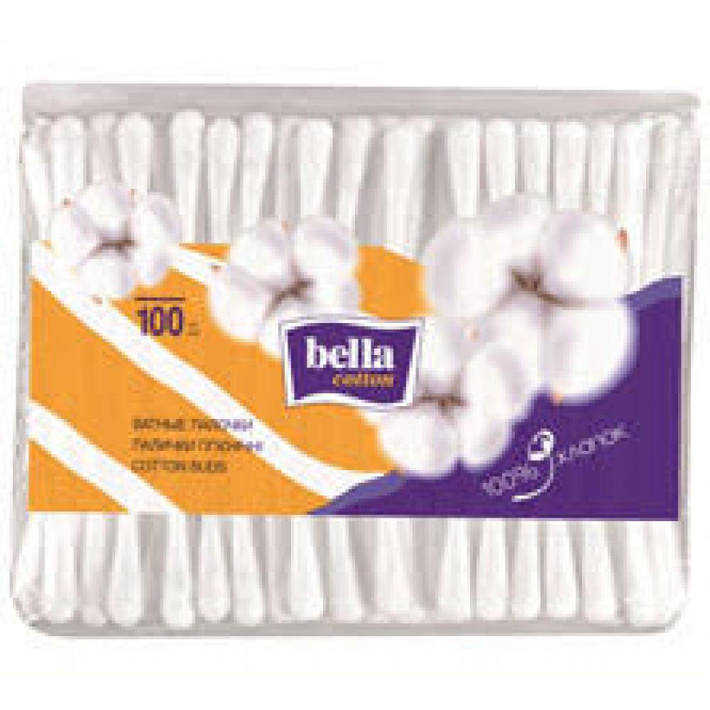 Bella cotton ушные палочки 100 шт 