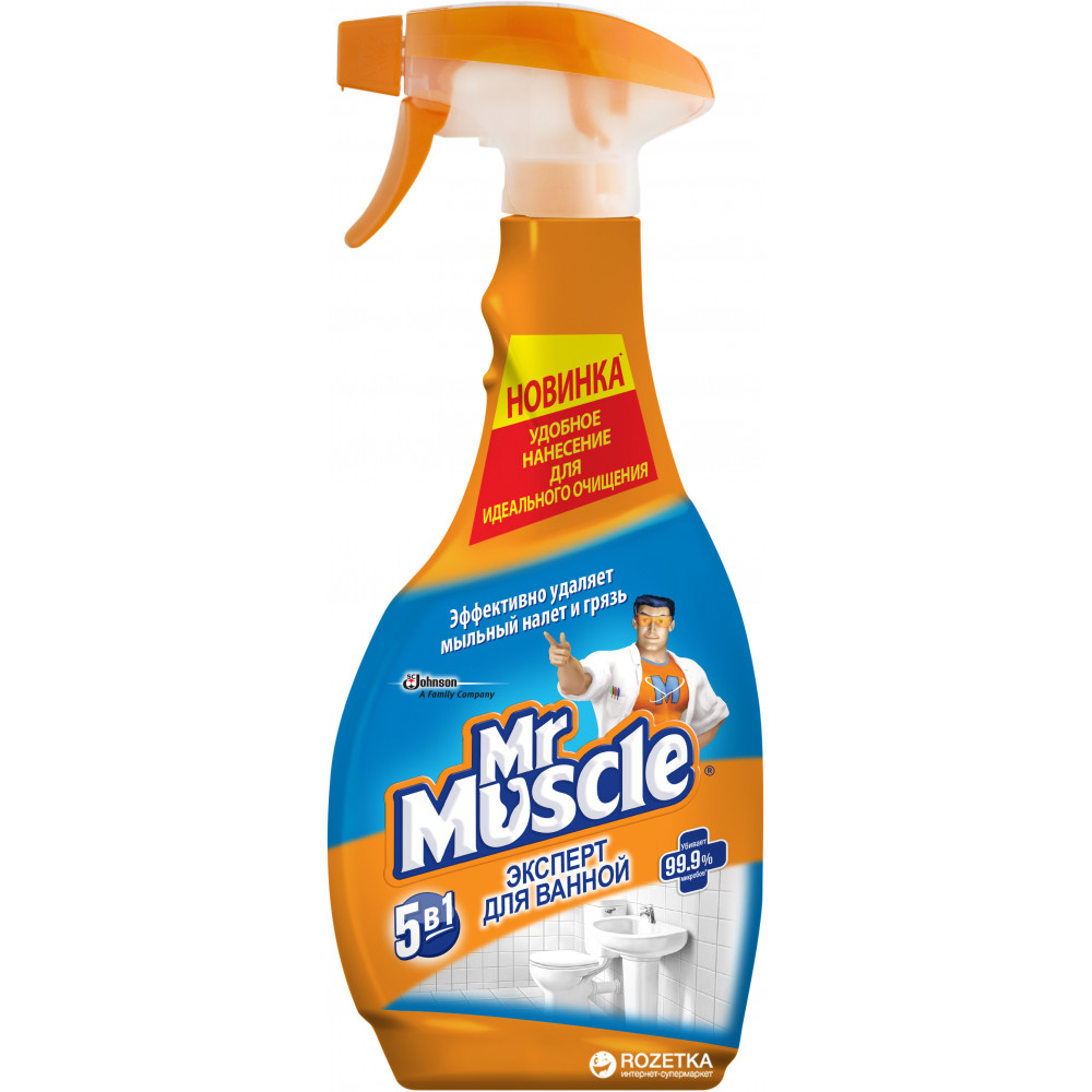 Чистящее средство для ванной Mr Muscle Эксперт для ванной 500 мл 