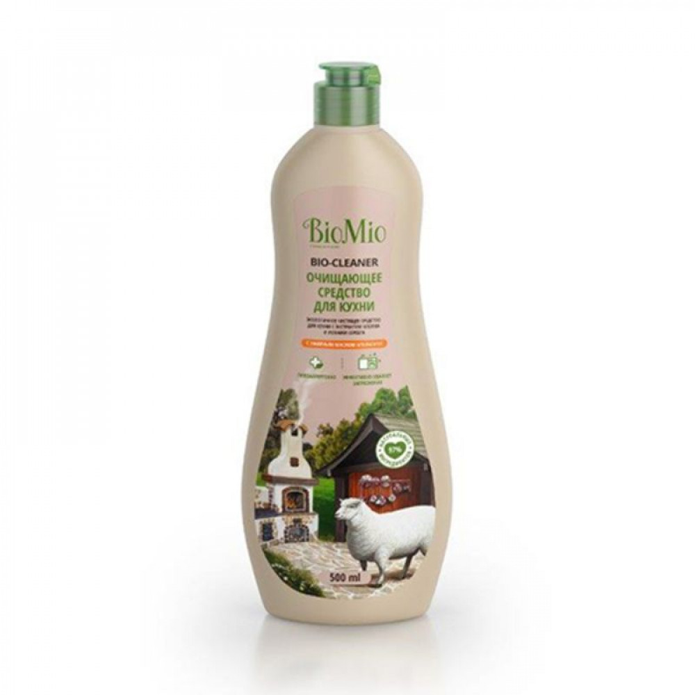 Экологичное чистящее средство для кухни BioMio Bio-Kitchen Cleaner Апельсин 500 мл