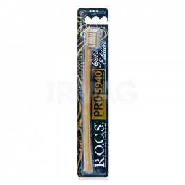 Зубная щетка R.O.C.S. Pro Gold Edition мягкая Золотая
