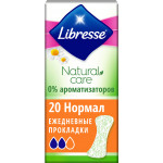 Прокладки LIBRESSE Natural Care Pantyliners Normal 20 шт