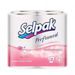SELPAK серия Perfumed с ароматом Пудры 8шт