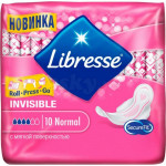 Гигиенические прокладки Libresse Ultra Normal Soft 3 мм 10 шт