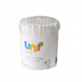 Uni care чистящие палочки для ушей 100 шт