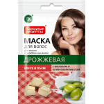 Маска для волос Фитокосметик Дрожжевая с молоком и оливковым маслом 30 мл