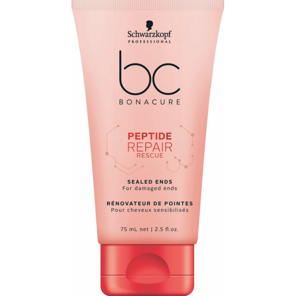  Сыворотка для волос для секущихся Кончиков Schwarzkopf Professional Bonacure "Peptide Repair Rescue", 75 мл