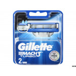 Gillette Mach3 Turbo лезвия для станка 2 шт.