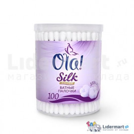Палочки ватные «Silk sense», 100 шт.
