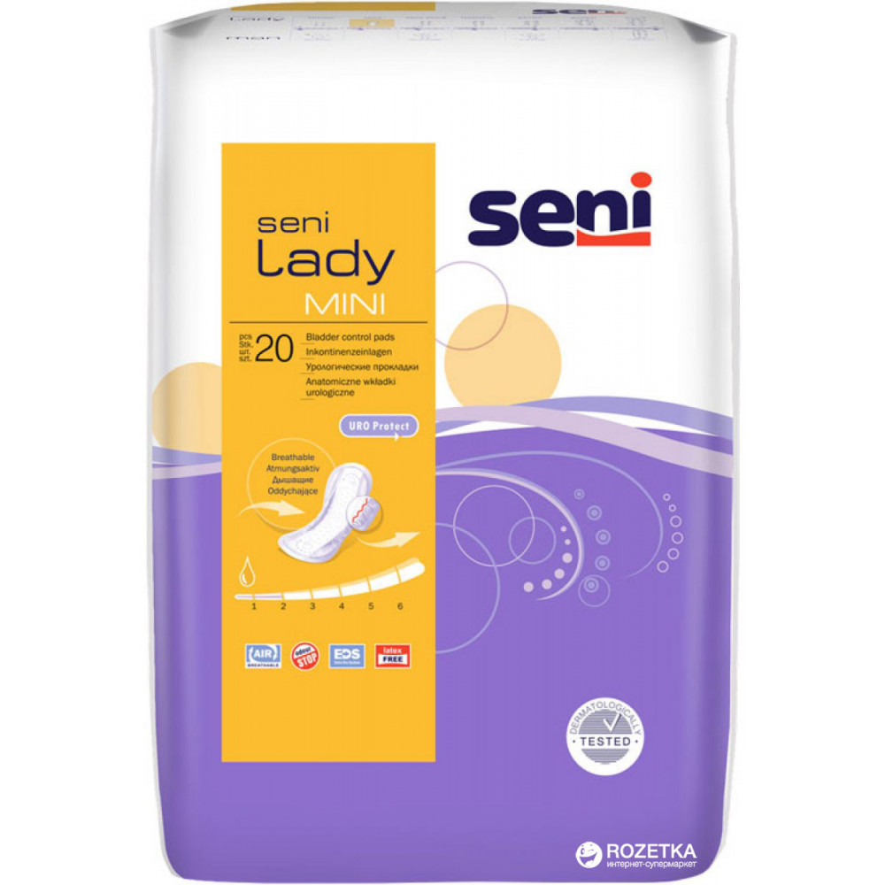 Урологические прокладки Seni Lady Mini 20 шт