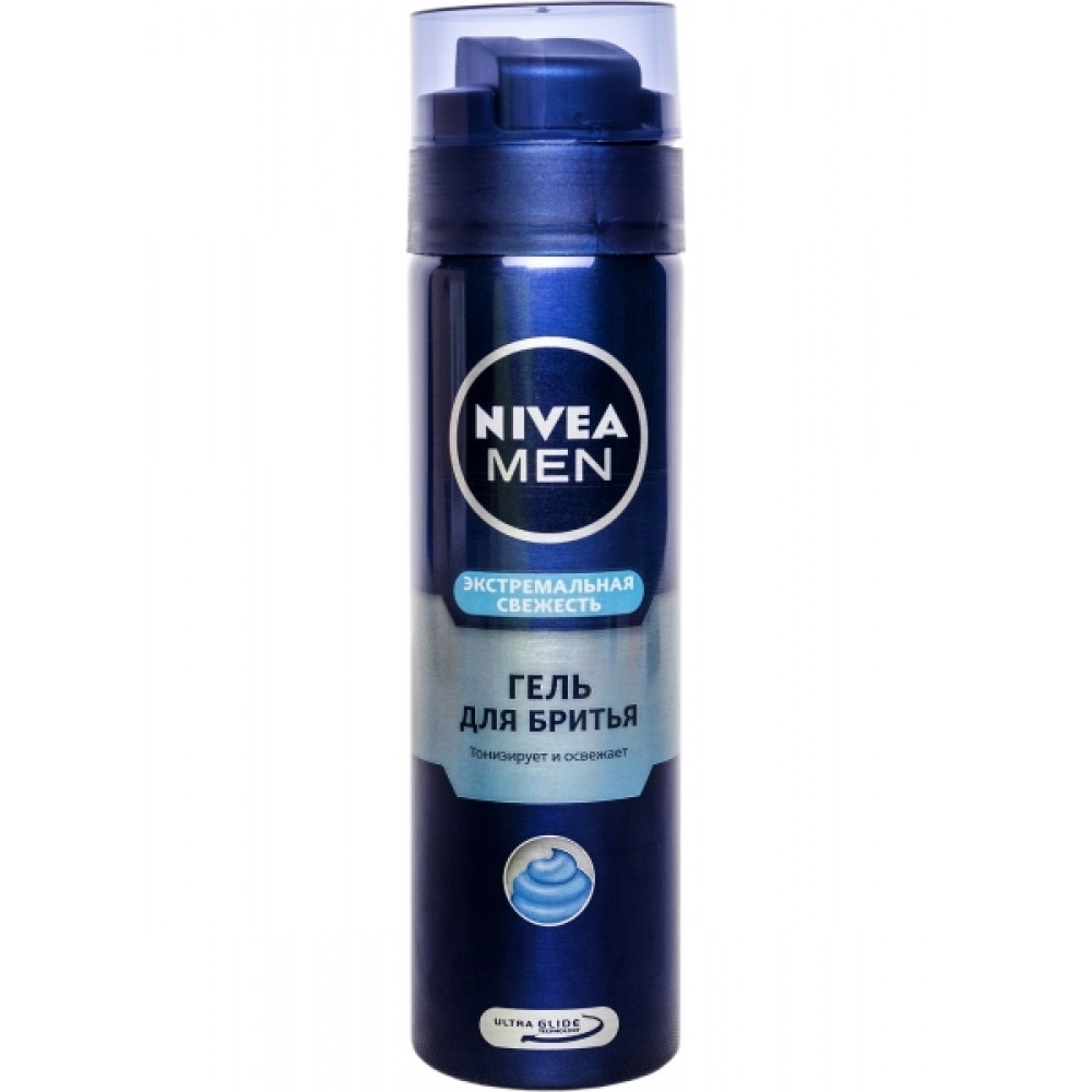 Гель для бритья Nivea Экстремальная свежесть 200 мл