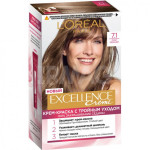 Краска для волос L'Oreal Excellence Creme (192 мл) - 7.1 Русый пепельный