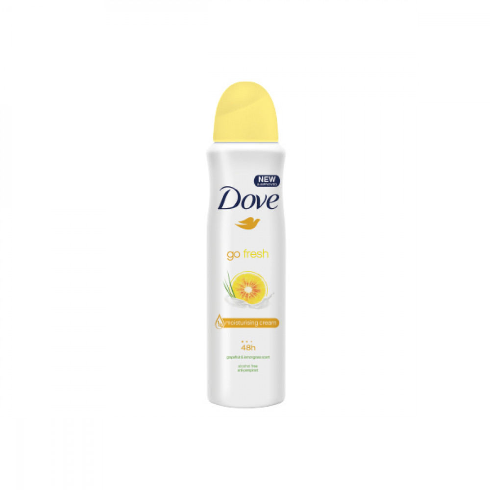 Дезодорант Dove Go Fresh Grapefruit & Lemongrass Scent 150 мл