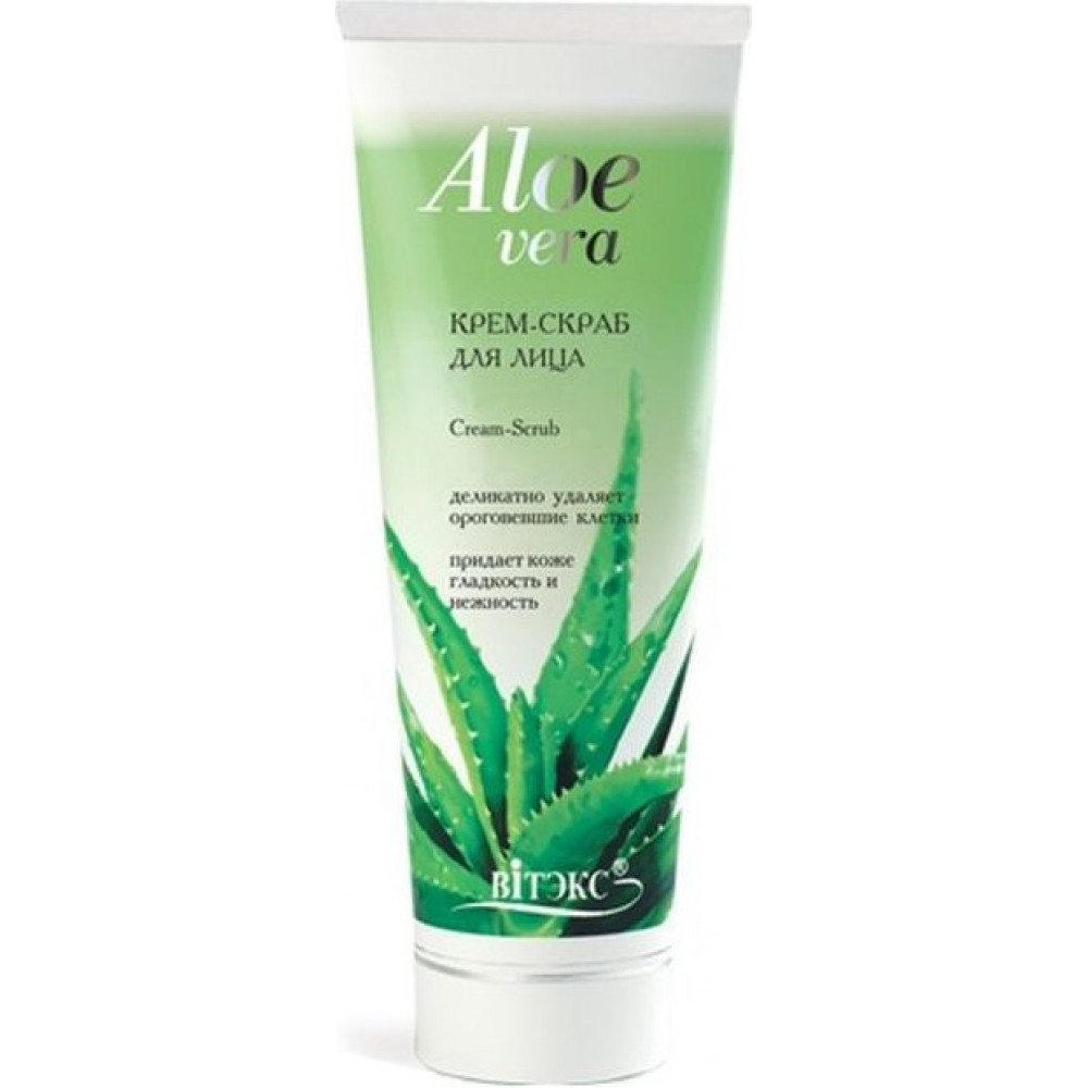 Витэкс Aloe Vera Крем-скраб для лица,100мл