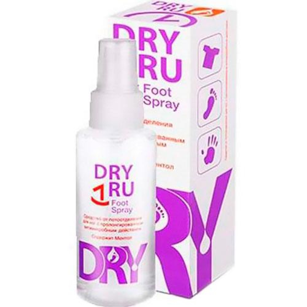 Спрей для ног Dry Ru 100 мл