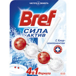 ТУАЛЕТНЫЙ БЛОК BREF СИЛА-АКТИВ С ХЛОР-КОМПОНЕНТОМ, 50Г