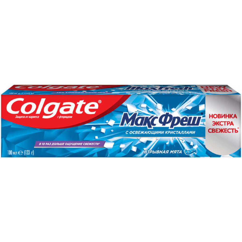 Зубная паста Colgate Макс Фреш Взрывная мята гель 100 мл
