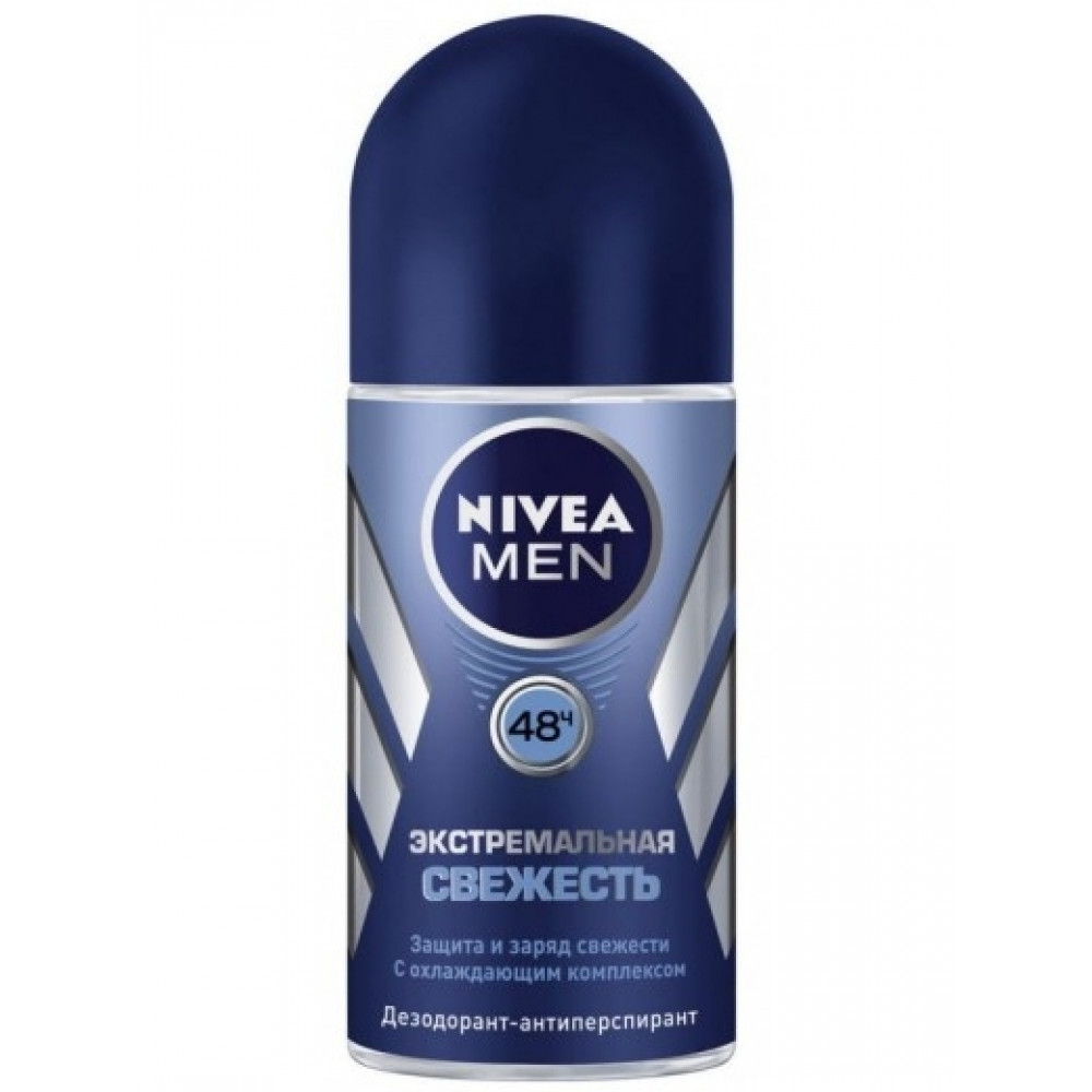 Дезодорант-антиперспирант роликовый NIVEA Cool Экстремальная свежесть 50 мл