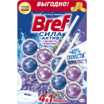ТУАЛЕТНЫЙ БЛОК BREF СИЛА-АКТИВ СВЕЖЕСТЬ ЛАВАНДЫ, 2X50ГР