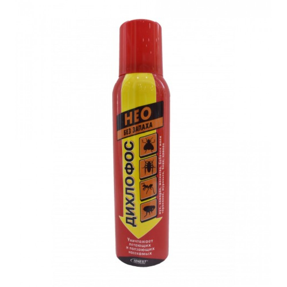 СРЕДСТВО ОТ НАСЕКОМЫХ "ДИХЛОФОС НЕО" БЕЗ ЗАПАХА 140МЛ