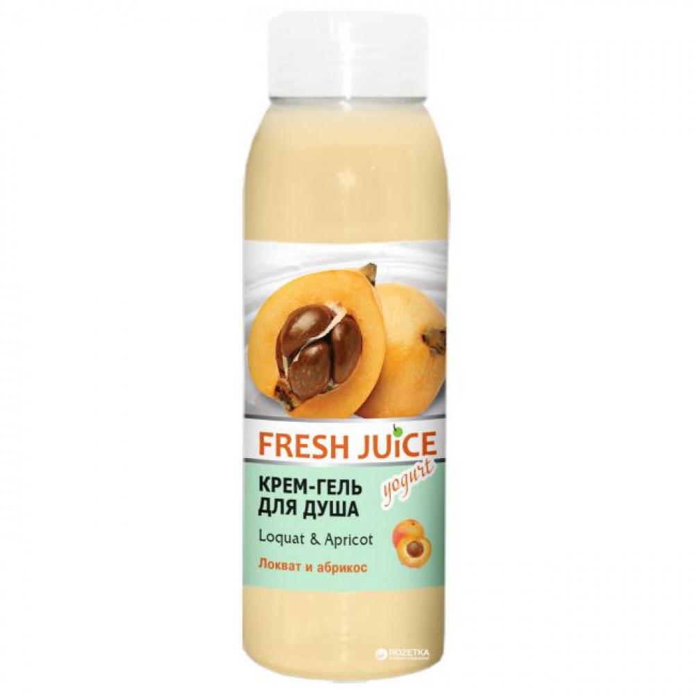 Крем-гель для душа Fresh Juice Loquat&Apricot 300 мл