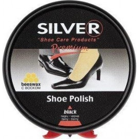 Крем для обуви Silver premium, пластиковая банка, 40/50мл,