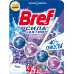 Твердый туалетный блок Bref Сила актив Лаванда 50 г