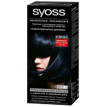 Крем-краска для волос Syoss Color, оттенок 1-4, Иссиня-черный, 115 мл