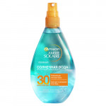 Garnier Солнцезащитный спрей для тела "Ambre Solaire, Солнечная вода", освежающий, SPF 30, 150 мл