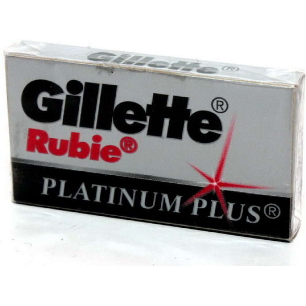 Rubie Platinum сменные лезвия для безопасных бритв Plus 5шт