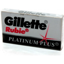 Rubie Platinum сменные лезвия для безопасных бритв Plus 5шт