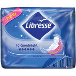Гигиенические прокладки Libresse Ultra Maxi Goodnight Soft 10 шт