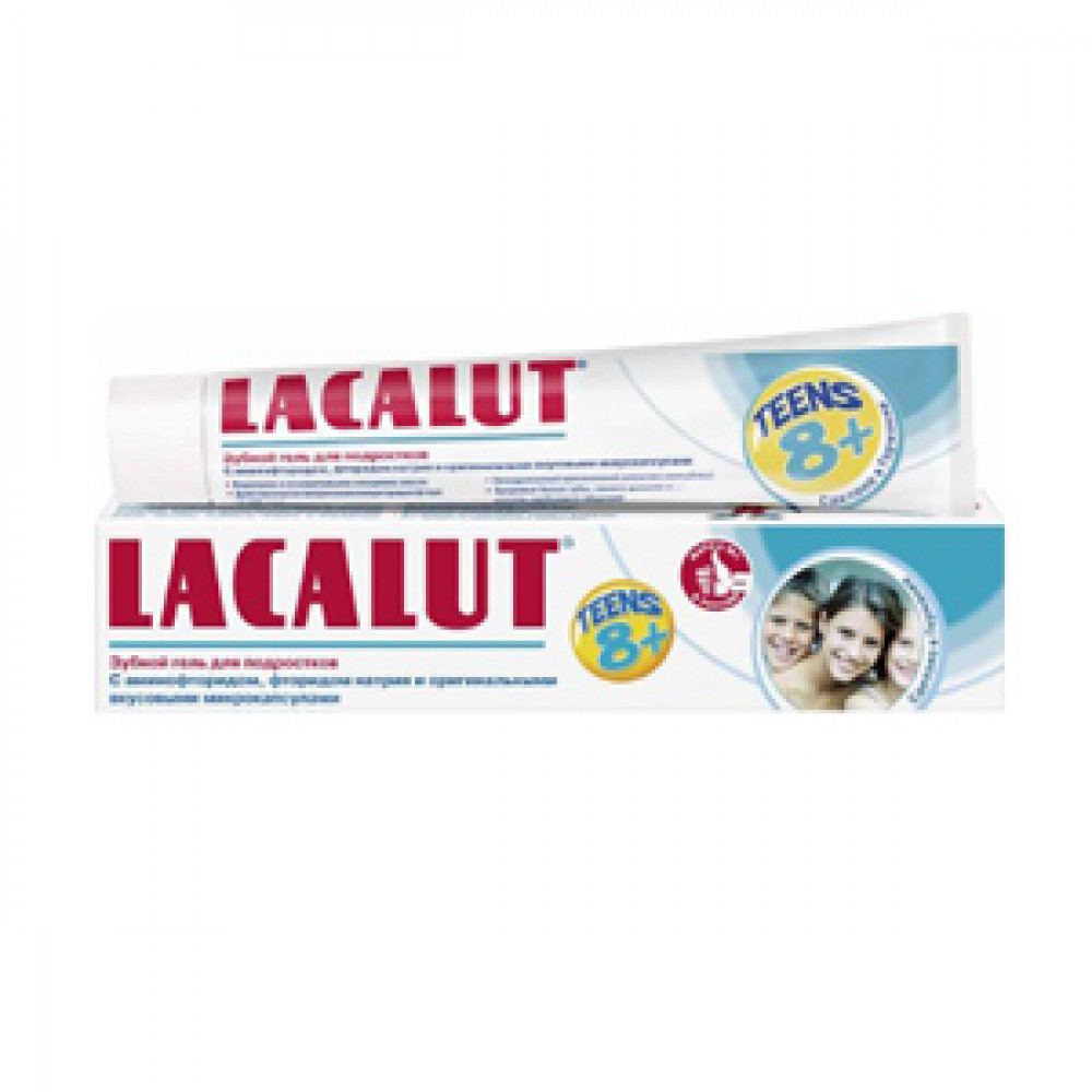 Детский зубной гель "Lacalut Teens", 50 мл
