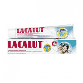 Детский зубной гель "Lacalut Teens", 50 мл
