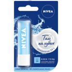  Nivea Бальзам для губ Nivea "Аква-забота"