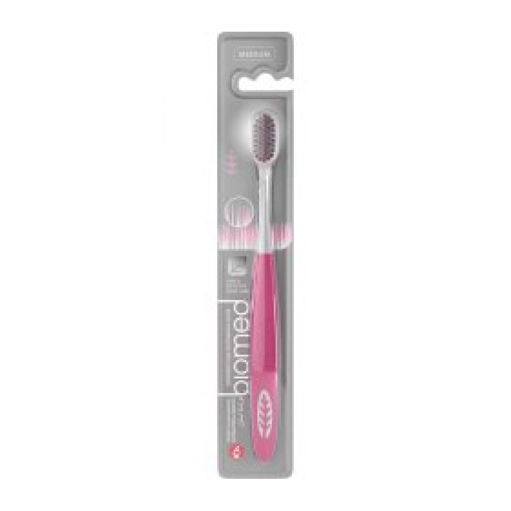 Зубная щетка BioMed Silver С ионами серебра Средняя