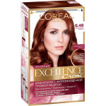  L'Oreal Paris Стойкая крем-краска для волос "Excellence", оттенок 6.46, Благородный красный