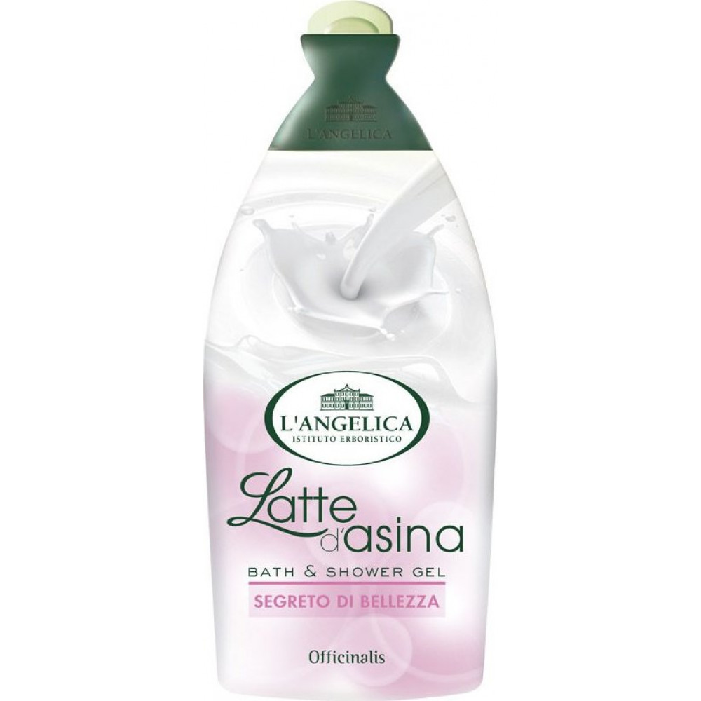 L'angelica Bath & Shower latte - D'asina 500 ml. / Пена, гель для душа с ослиным молочком