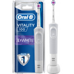 Электрическая зубная щетка ORAL-B BRAUN Vitality 3D White/D100 White
