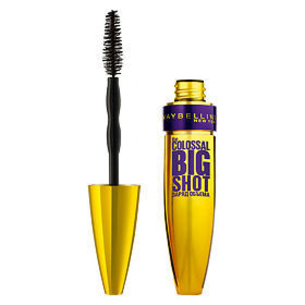 Maybelline New York Тушь для ресниц Colossal Big shot der, 03 черная