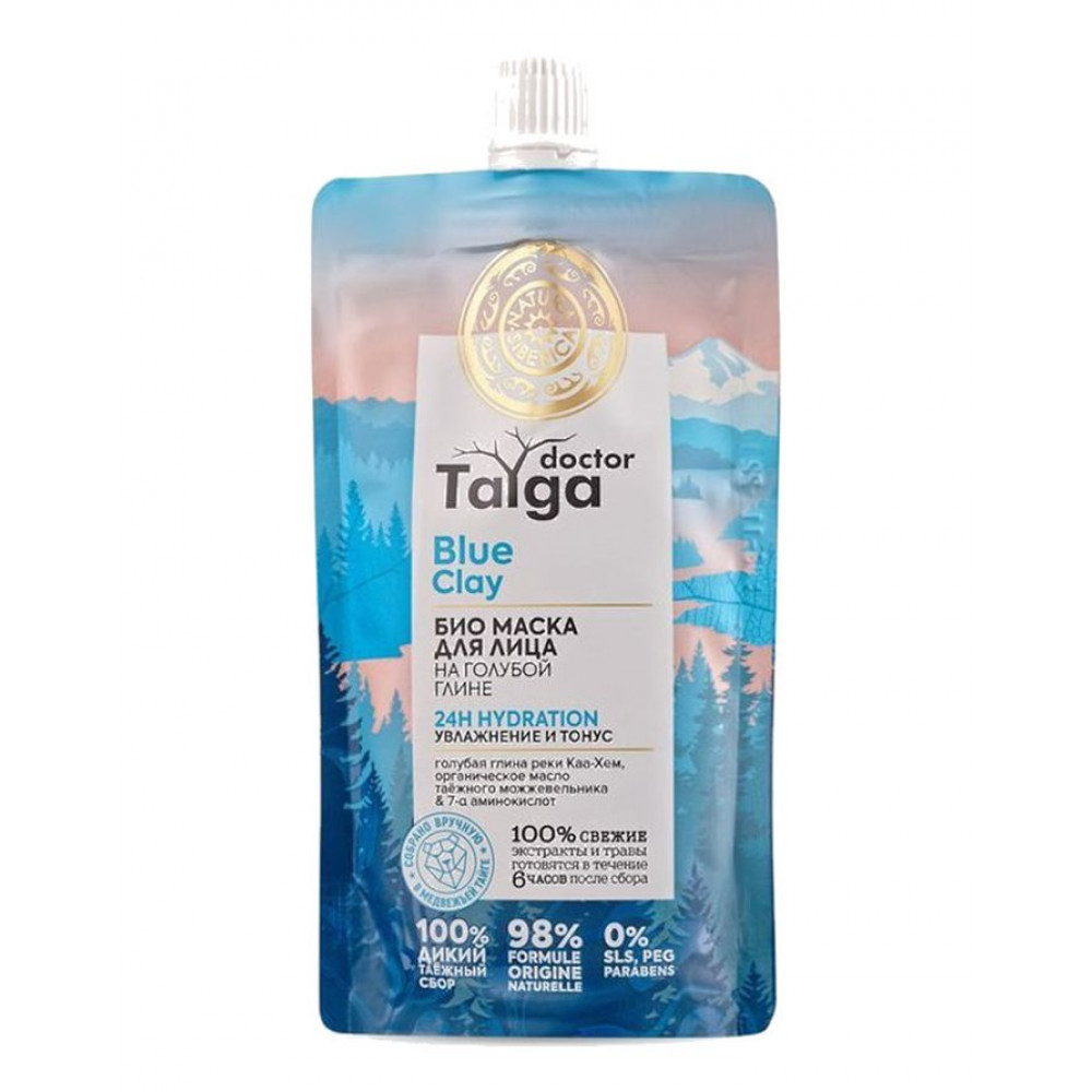 Natura Siberica Doctor Taiga Маска для лица БИО Увлажнение и тонус 100мл