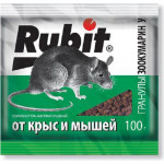 RUBIT Гранулы от крыс и мышей 30 г