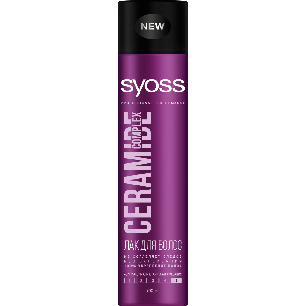 
Syoss Лак Ceramide максимально сильная фиксация N5