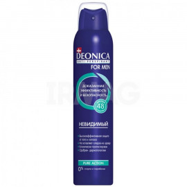 Дезодорант-антиперспирант спрей Deonica For Men Невидимый (200 мл)