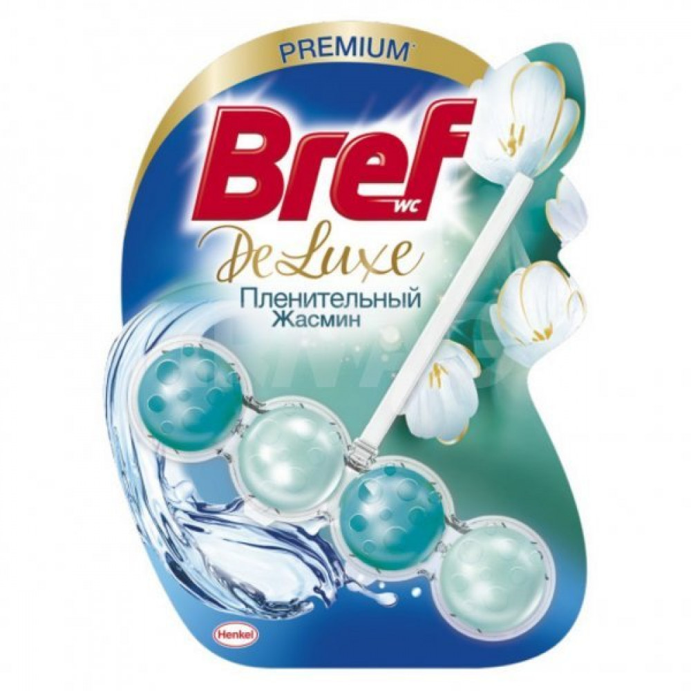 Туалетный блок Bref DeLuxe Пленительный жасмин (50 г)