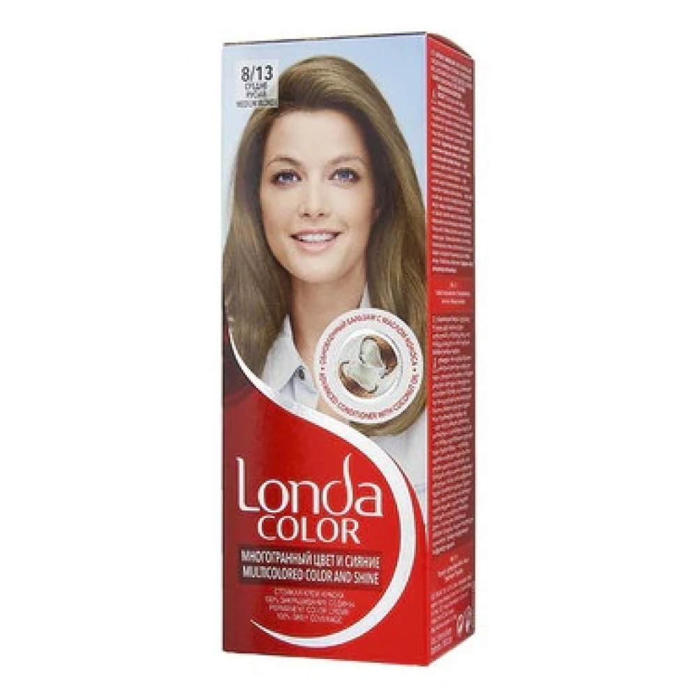 Краска для волос LONDA Medium Blonde 8/13