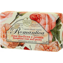 Мыло Nesti Dante "Romantica. Флорентийская роза и пион", 250 г