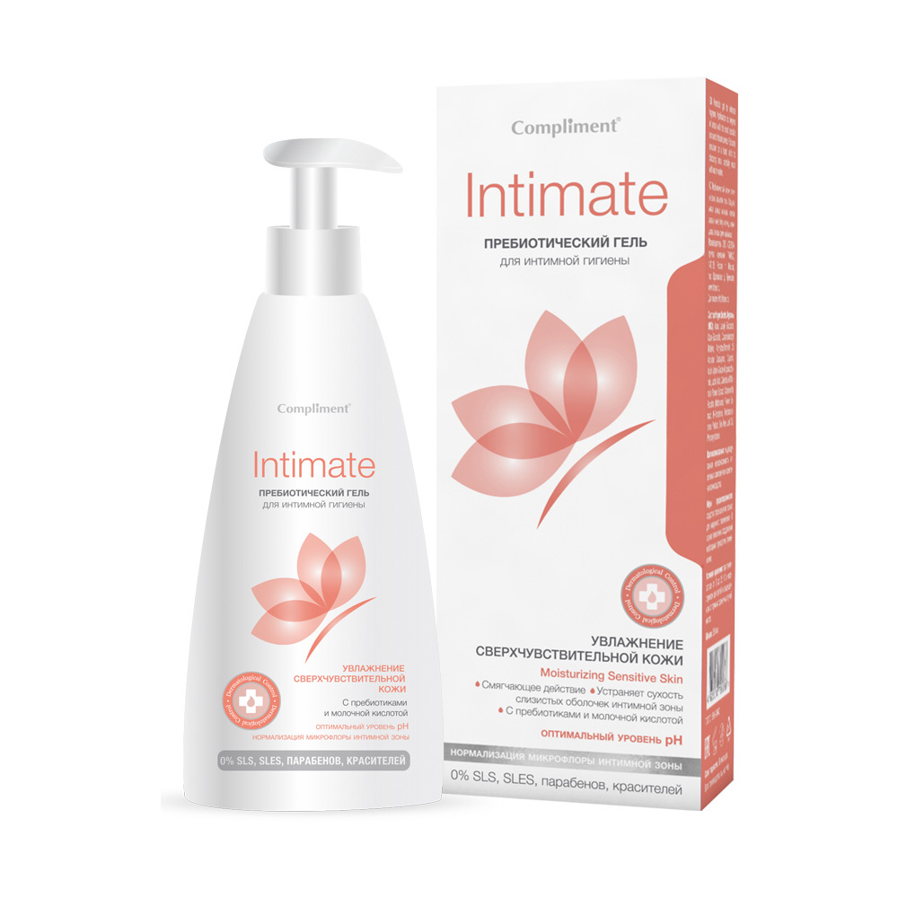 Compliment Intimate Гель для интимной гигиены с пребиотиками