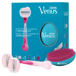 Подарочный набор Venus SPA Breeze бритва с 1 сменной кассетой + расческа 
