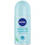 Дезодорант-антиперспирант шариковый Nivea Энергия свежести 50 мл 